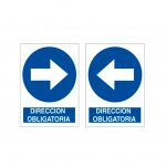 Señales Dirección Obligatoria