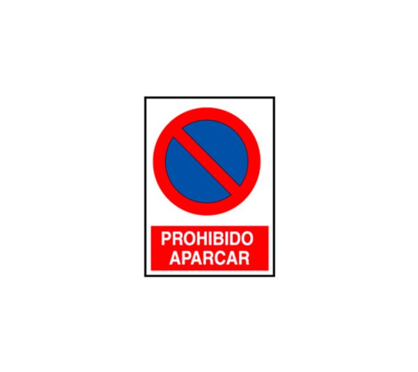 Señal prohibido aparcar online