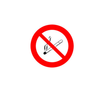 señal prohibido fumar online