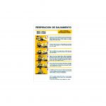 Señal respiración de salvamento