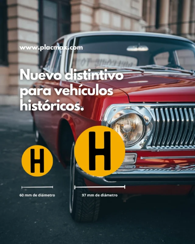 🚗✨ ¡Atención, amantes de los coches clásicos! ✨🚗

El pasado 1 de octubre entró en vigor el nuevo Reglamento de Vehículos Históricos, ¡y en Placmax ya tenemos todo listo para ti! 🎉

Ahora puedes regularizar tu coche clásico de forma rápida y sencilla con el nuevo distintivo “H”.

🔑 Cambios principales:

1️⃣ Procedimiento más ágil y económico: Si tu vehículo tiene más de 30 años y la documentación en regla (Grupo A), ¡solo necesitas colocar el distintivo “H” en tu parabrisas! Olvídate de los trámites complicados. 😎

2️⃣ Distintivos adaptados: Disponible en dos tamaños (97 mm y 60 mm) y fácil de instalar. Además, para vehículos sin parabrisas, tenemos el distintivo de 60 mm, también autoadhesivo.
 
3️⃣ Para vehículos del Grupo B: Los que no tengan la documentación en regla, deberán seguir el proceso habitual para obtener su matrícula histórica.

Este cambio simplifica el proceso, reduce los costos y protege el patrimonio automovilístico de nuestro país. 🏆

🔝 En Placmax te ofrecemos los nuevos distintivos “H” para que tu coche clásico esté al día y luzca como nunca antes. 🚗💨

📲 Contáctanos y consigue el tuyo hoy mismo. ¡Es momento de darle el toque final a tu vehículo histórico!

www.placmax.com

#VehículosHistóricos #DistintivoH #Placmax #CochesClásicos #ReglamentoNuevo #PasiónPorLosClásicos